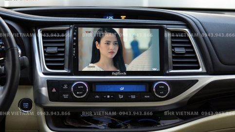 Màn hình DVD Android liền camera 360 Toyota Highlander 2014 - 2019 | Fujitech 360 